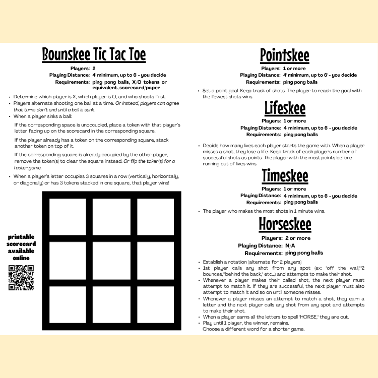 BYO Bounskee® Tic Tac Top Expansion