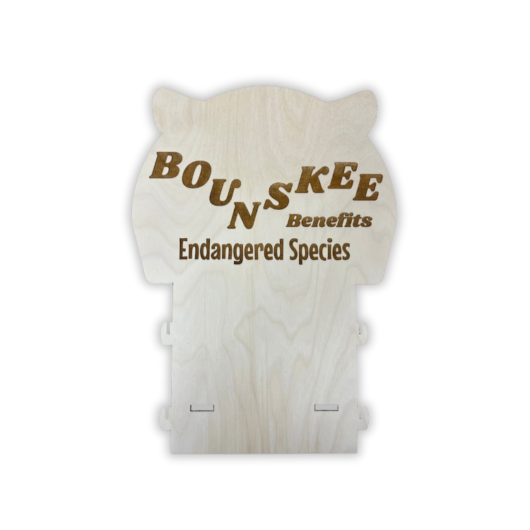 BYO Bounskee Benefits Backboard - Tiger (limited edition)