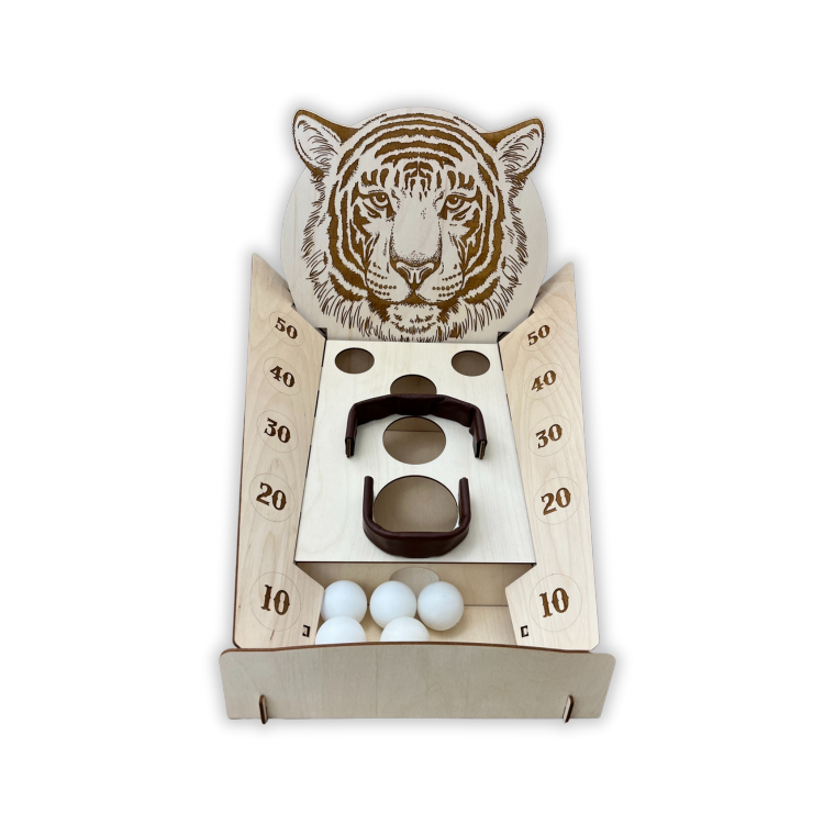 BYO Bounskee Benefits Backboard - Tiger (limited edition)