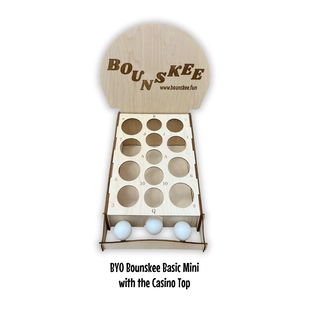 BYO Bounskee Basic Mini Set (with your choice of playing top)