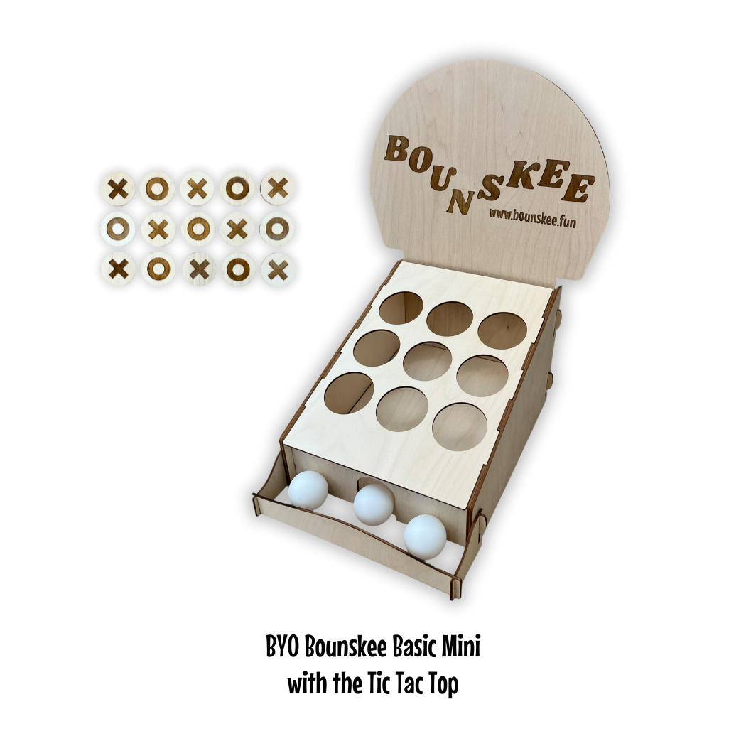 BYO Bounskee Basic Mini Set (with your choice of playing top)