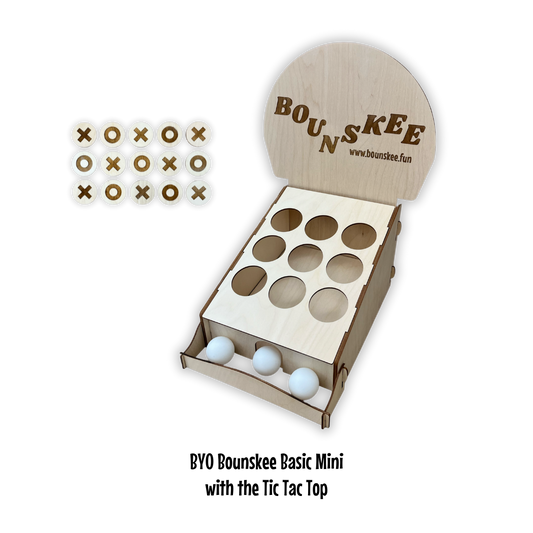 BYO Bounskee Basic Mini Set (with your choice of playing top)