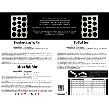 BYO Bounskee Basic Mini Set (with your choice of playing top)