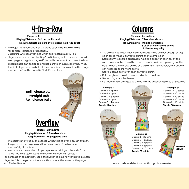 BYO Bounskee® Deluxe Complete Set