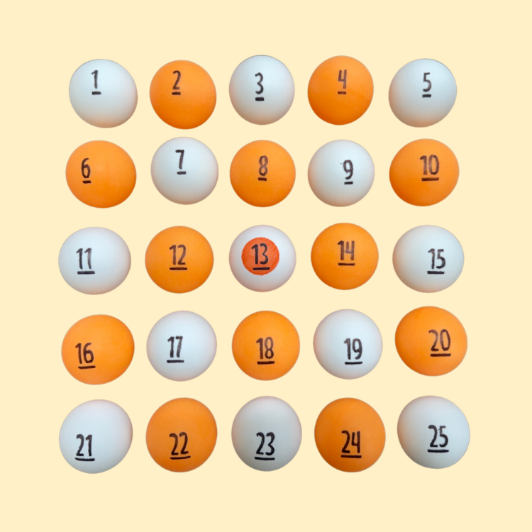 Bounskee® Slots BINGO Balls