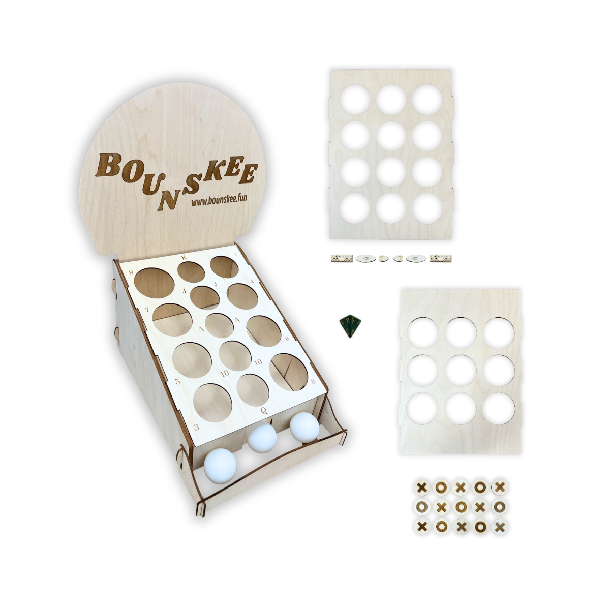BYO Bounskee Basic Mini Set (with your choice of playing top)