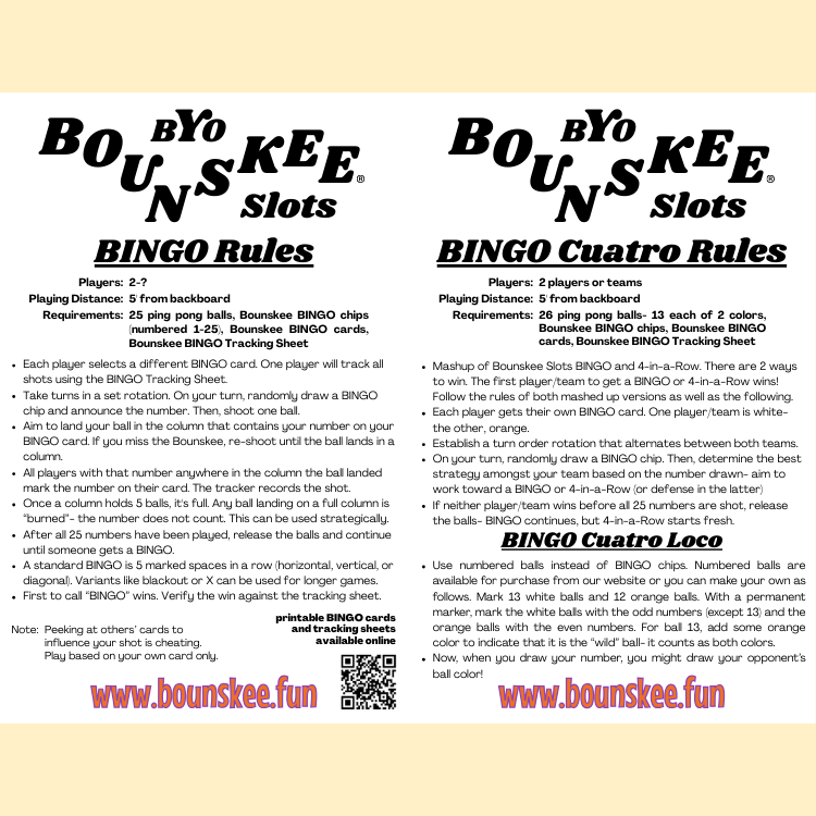 BYO Bounskee Deluxe Slots Set